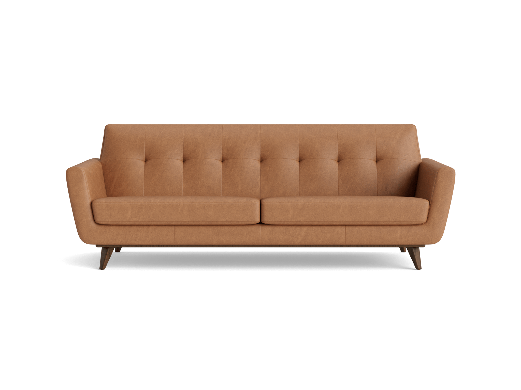 joybird hughes leather sofa