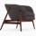 louie chair bentley pewter