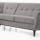 hughes sofa sectional %285 piece%29 taylor felt grey