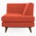 hughes bumper chaise key largo coral