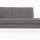 hughes bumper chaise taylor felt grey