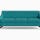aubrey sofa lucky turquoise