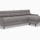 hopson reversible sectional taylor felt grey
