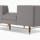 chelsea daybed taylor felt grey
