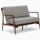 collins loveseat taylor felt grey