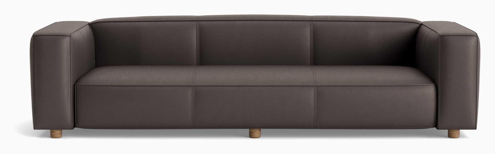 jaxon leather press back recliner sofa